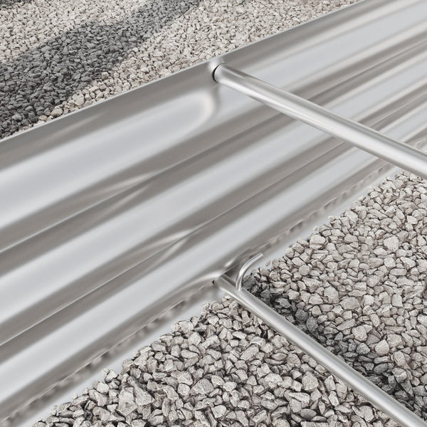 English Elm Raised Metal Garden Bed - Durable Oval Planter For Vegetables, Herbs, & Flowers - Easy Assembly & Stylish W840102510-GIGA