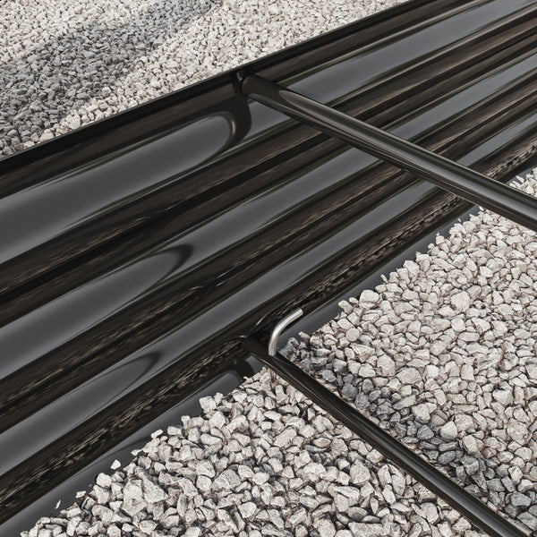 English Elm Raised Garden Bed Outdoor - Elegant Oval Metal Planter For Vegetables & Flowers, Easy Drainage & Assembly W840102509-GIGA