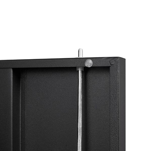 English Elm Metal Locking Steel Locker Cabinet Powder Coated Folding Design for Garage or Office W124747827