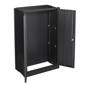 English Elm Metal Locking Steel Locker Cabinet Powder Coated Folding Design for Garage or Office W124747827