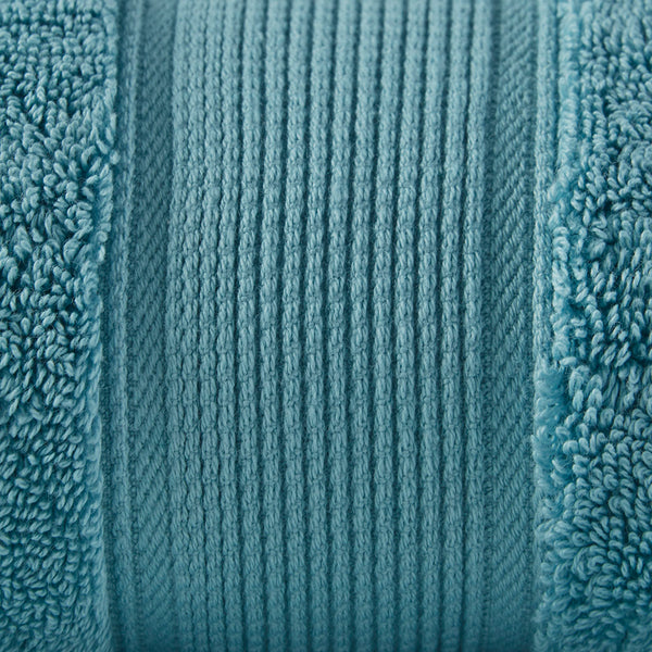 English Elm 100% Cotton Madison Park Signature 800GSM 2PC Bath Sheet Set – Ultra-Absorbent, Antimicrobial SILVADUR™ Luxury Aqua 17.72 L x 12.2 W x 5.12 H B03599351