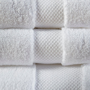 English Elm 1000gsm Madison Park Signature Splendor 6-Piece 100% Cotton Towel Set – Ultra Plush, Absorbent, Spa Quality White 15.25 L x 11 W x 11.25 H B03599343