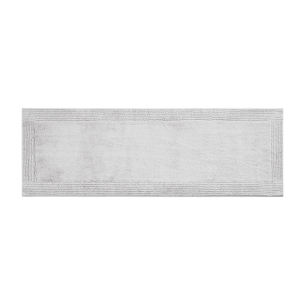 English Elm 100% Cotton Tufted 3000GSM Reversible Bath Rug Grey 24x72" - Plush OEKO-TEX Luxury, Machine Washable, Heavyweight B03599304