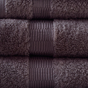 English Elm 100% Egyptian Cotton Luxor 6-Piece Towel Set – 650gsm Plush, OEKO-TEX Made in Green, Gold Seal Luxury B03599338