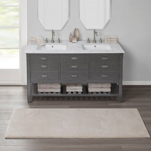 English Elm 100% Cotton Tufted Bath Runner Rug Heavyweight Reversible Spa Grade Plush Pile B03599293