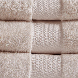 English Elm Cotton Madison Park Turkish 6-Piece Bath Towel Set – Oversized 600gsm Plush, Oeko-Tex Certified Luxury B03599347
