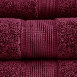 English Elm 100% Madison Park Signature 800GSM Cotton 8PC Antimicrobial Towel Set – Plush, OEKO‑TEX, Odor‑Resistant B03599357