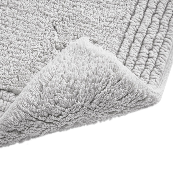 English Elm 100% Cotton Tufted 3000GSM Reversible Bath Rug Grey 24x72" - Plush OEKO-TEX Luxury, Machine Washable, Heavyweight B03599304