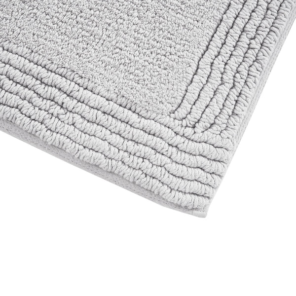 English Elm 100% Cotton Tufted 3000GSM Reversible Bath Rug Grey 24x72" - Plush OEKO-TEX Luxury, Machine Washable, Heavyweight B03599304
