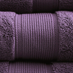 English Elm 100% Cotton Madison Park Signature 8PC 800GSM Antimicrobial Towel Set – Plush, OEKO‑TEX, Absorbent Durability Purple 14.17 L x 10.63 W x 8.27 H B03599321