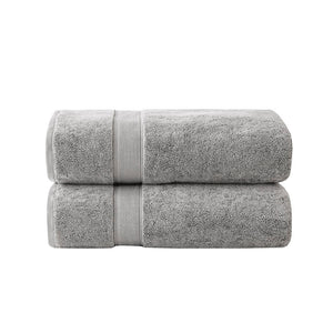 English Elm 100% Cotton 800GSM Madison Park Signature 2PC Bath Sheet Set – Plush, Absorbent, Antimicrobial SILVADUR™ Protection Silver 17.72 L x 12.2 W x 5.12 H B03599340