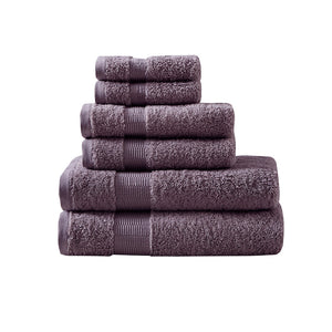 English Elm 100% Egyptian Cotton Luxor 6-Piece Towel Set – 650gsm Plush, OEKO-TEX Made in Green, Gold Seal Luxury B03599338