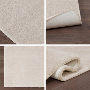 English Elm 100% Cotton Tufted Bath Runner Rug Heavyweight Reversible Spa Grade Plush Pile B03599293