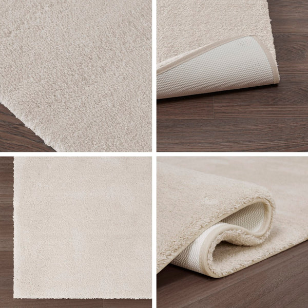 English Elm 100% Cotton Tufted Bath Runner Rug Heavyweight Reversible Spa Grade Plush Pile B03599293
