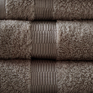 English Elm 100% Egyptian Cotton Luxor 6-Piece Towel Set – 650gsm Plush, OEKO-TEX Certified, Heavyweight Spa Luxury B03599337