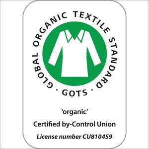 English Elm 6 Piece Organic Cotton Towel Set - 650gsm GOTS Organic, OEKO-TEX, ultra-soft absorbent bath, hand, wash towels B03598770