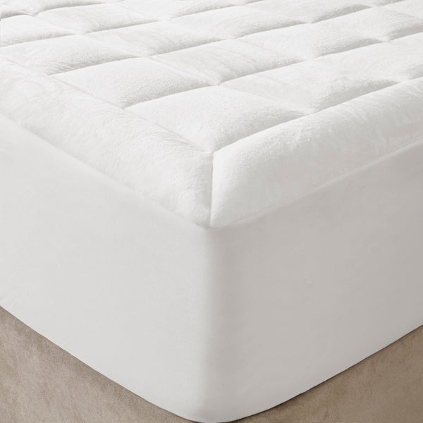 English Elm Overfilled Hypoallergenic Quilted Mattress Pad Waterproof Polyester Sleep Topper B03597677