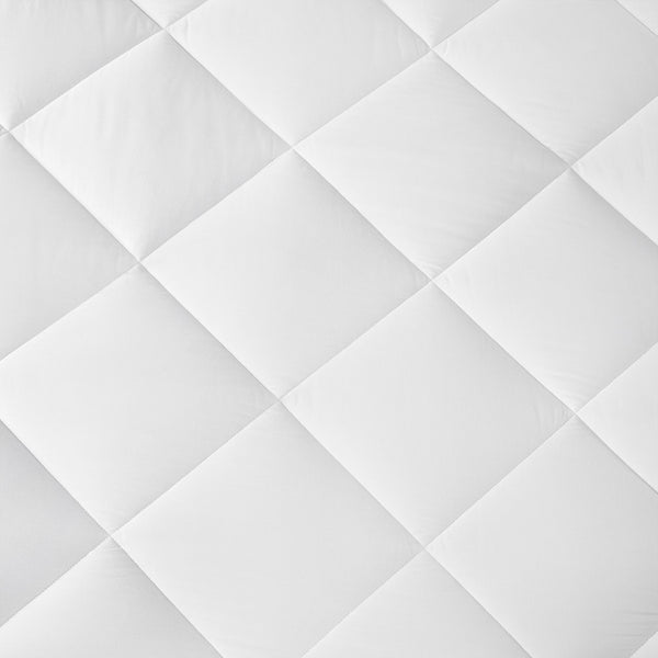 English Elm 300 300 Thread Count Cotton Sateen Waterproof Mattress Pad Twin XL - Soft Diamond Quilted, OEKO-TEX, Deep Pocket Up to 18" B03595080