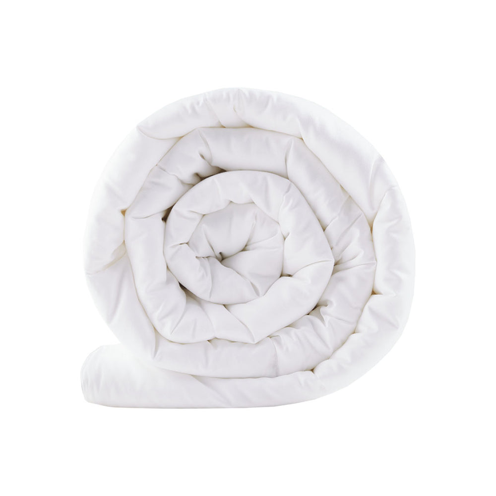 English Elm Cotton Down Alternative Comforter with 3M Thinsulate Featherless Insulation, Hypoallergenic Luxury White 22.05 L x 17.72 W x 7.09 H B03595044