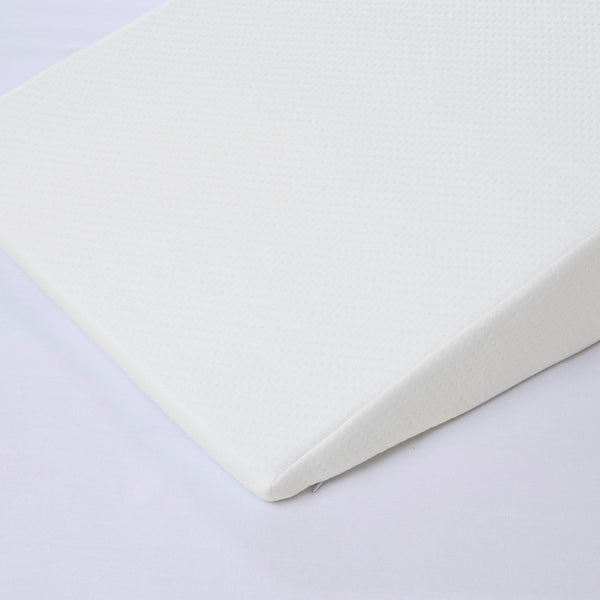 English Elm Wedge Memory Foam Bed Pillow 7" Gusset - OEKO-TEX, Washable Zip Cover, Pressure Relief Support B03595154