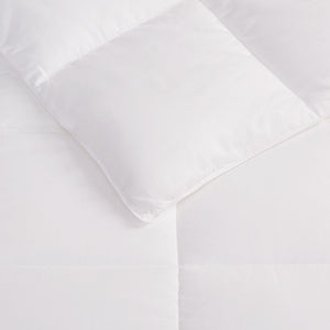 English Elm Full/Queen 3M Thinsulate Featherless Comforter – 300TC Cotton Sateen, Hypoallergenic Box-Quilted Luxury B03595043