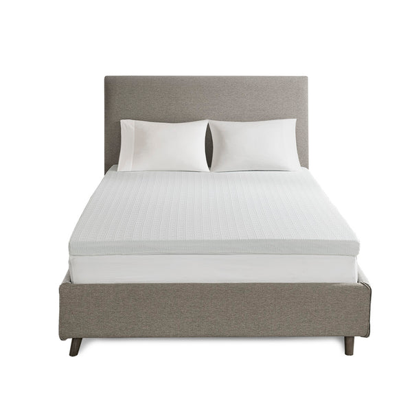 English Elm Mattress Sleep Philosophy 3" Memory Foam Topper King 40D Pressure Relief 3M Moisture Control B03595120