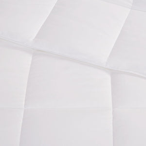 English Elm Cotton Down Alternative Comforter with 3M Thinsulate Featherless Insulation, Hypoallergenic Luxury White 22.05 L x 17.72 W x 7.09 H B03595044