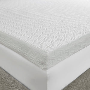 English Elm Mattress Sleep Philosophy 3" Memory Foam Topper King 40D Pressure Relief 3M Moisture Control B03595120