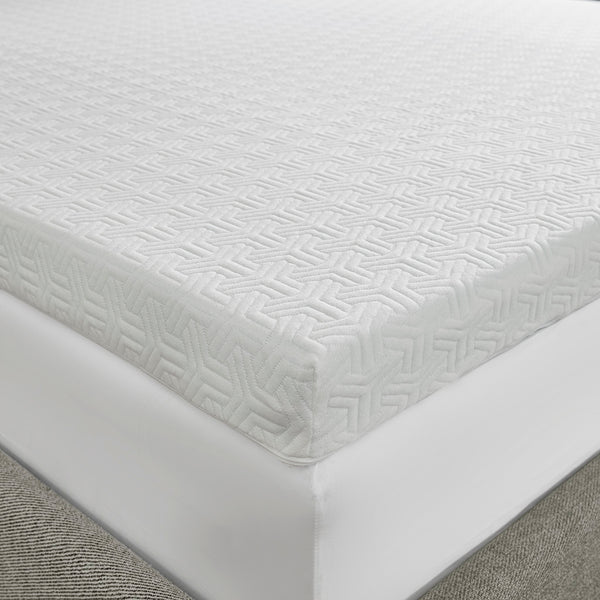English Elm Mattress Sleep Philosophy 3" Memory Foam Topper King 40D Pressure Relief 3M Moisture Control B03595120