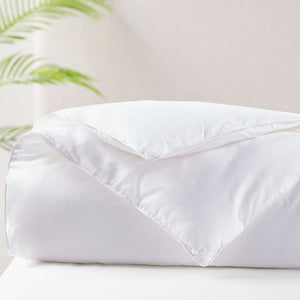 English Elm Twin 3M Thinsulate Featherless Comforter - Twin Cotton Sateen 300TC Hypoallergenic Box Quilt, Washable B03595039