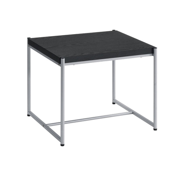English Elm Lennox Matte Black Steel and Mdf 3 Piece Living Room Coffee End Table Set B061110732