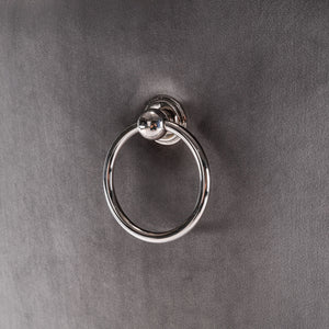 English Elm A&A Tufted Modern Dining Chair with Solid Wood Frame, High-Rebound Cushion, Nailhead Trim, Durable Design Black+ Gray W114390196