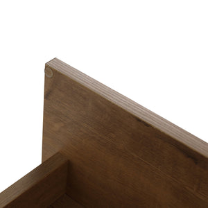 English Elm 30 Inch Bathroom Vanity With Resin Sink - Wall-Mounted, Soft-Closing Drawers, Modern Oak Finish W999S00080