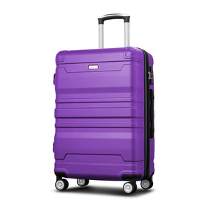 English Elm Luggage Sets 3 Piece Abs Hardshell Expandable Spinner Suitcase with Tsa Lock PP310829AAP