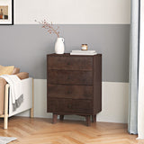 Hearth and Haven Solid Wood Spray-Painted Drawer Dresser Bar, Buffet Tableware Cabinet Lockers Buffet Server Console Table Lockers, Retro Round Handle, Applicable To The Dining Room, Living Room, Kitchen Corridor Auburn W67982051 W67982051