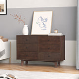 Hearth and Haven Solid Wood Spray-Painted Drawer Dresser Bar, Buffet Tableware Cabinet Lockers Buffet Server Console Table Lockers, Retro Round Handle, Applicable To The Dining Room, Living Room, Kitchen Corridor Auburn W67982058 W67982058