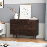 Hearth and Haven Solid Wood Spray-Painted Drawer Dresser Bar, Buffet Tableware Cabinet Lockers Buffet Server Console Table Lockers, Retro Round Handle, Applicable To The Dining Room, Living Room, Kitchen Corridor Auburn W679S00035 W679S00035