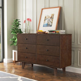 Hearth and Haven Solid Wood Spray-Painted Drawer Dresser Bar, Buffet Tableware Cabinet Lockers Buffet Server Console Table Lockers, Retro Round Handle, Applicable To The Dining Room, Living Room, Kitchen Corridor Auburn W67982058 W67982058