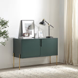 Modern TV Stand Sideboard Buffet Table with Storage - 48.40 x 17.60 x 31.20, for Living Room & Kitchen