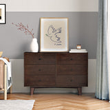 Hearth and Haven Solid Wood Spray-Painted Drawer Dresser Bar, Buffet Tableware Cabinet Lockers Buffet Server Console Table Lockers, Retro Round Handle, Applicable To The Dining Room, Living Room, Kitchen Corridor Auburn W67982058 W67982058