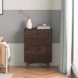 Hearth and Haven Solid Wood Spray-Painted Drawer Dresser Bar, Buffet Tableware Cabinet Lockers Buffet Server Console Table Lockers, Retro Round Handle, Applicable To The Dining Room, Living Room, Kitchen Corridor Auburn W67982051 W67982051