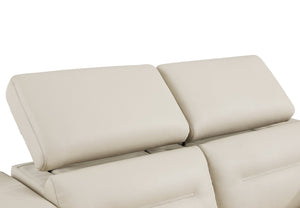 English Elm Global United Italian Leather Power Reclining Loveseat with Usb Charging Port B05777839