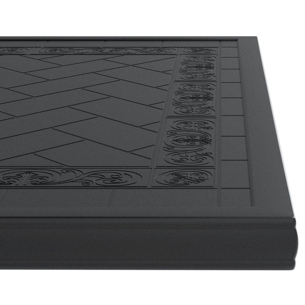 English Elm (Cushions Cushions 7-Piece Cast Aluminum Patio Set With Off-White Cushions - Durable, Stylish & Comfortable Dining W1710S00401