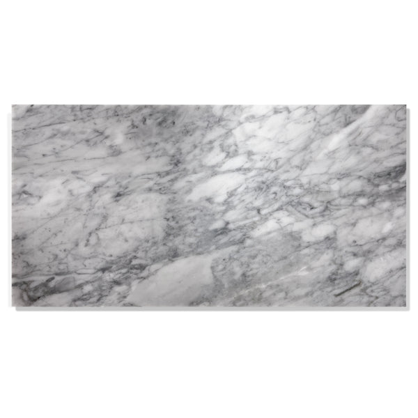English Elm 12*24 Carrara Gray Polished Marble Tiles - Elevate Your Space With Timeless Elegance & Durability W1696104353
