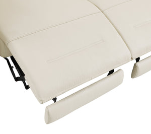 English Elm Global Top Grain Italian Leather Power Recliner Sofa - Luxurious Comfort With Usb Charge Convenience B05777838