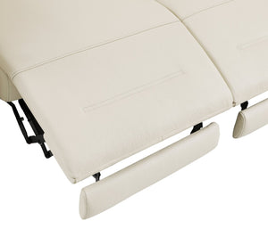 English Elm Global United Italian Leather Power Reclining Loveseat with Usb Charging Port B05777839