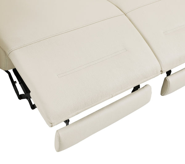 English Elm Global United Italian Leather Power Reclining Loveseat with Usb Charging Port B05777839