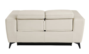 English Elm Global United Italian Leather Power Reclining Loveseat with Usb Charging Port B05777839
