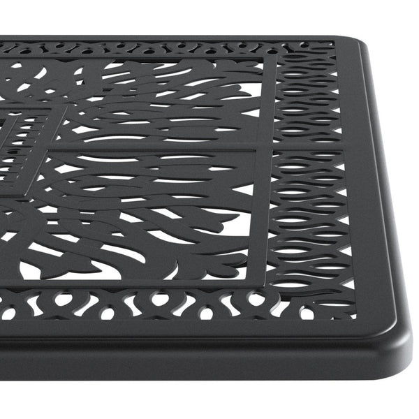 English Elm 5-Piece Cast Aluminum Patio Furniture Set With Off-White Cushions For Stylish Outdoor Dining P1 W1710S00089-GIGA