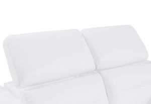 English Elm Global Luxurious Top-Grain Italian Leather Loveseat With Power Recliner & Usb Charger For Comfort P1 B05777845-GIGA